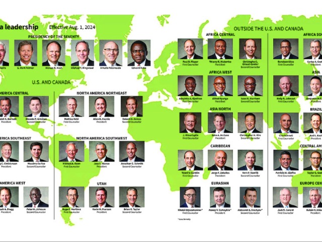 First Presidency Announces Area Officer Assignments for 2…